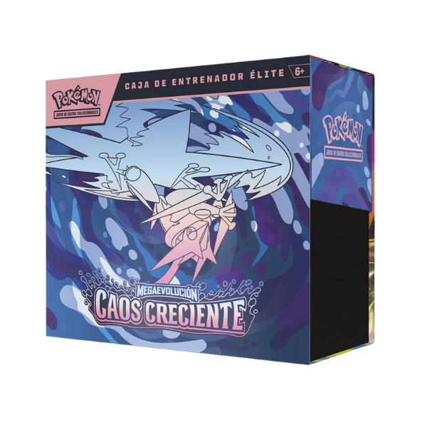 ETB Caos Creciente | Elite Trainer Box | Pokemon | Español