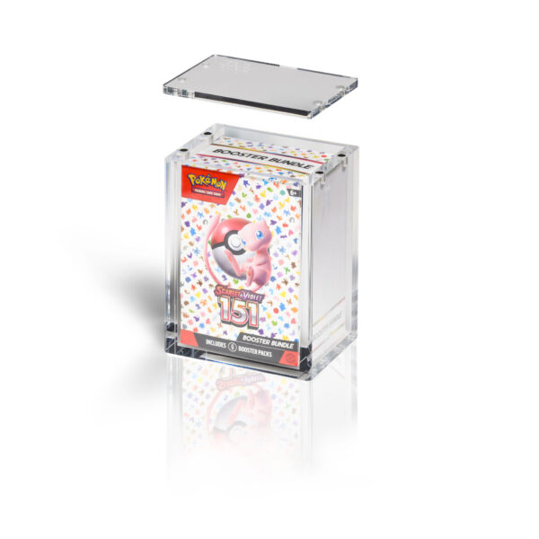 Caja Acrílica Magnética para Booster Bundle Pokémon | Protector Premium | The Acrylic Box