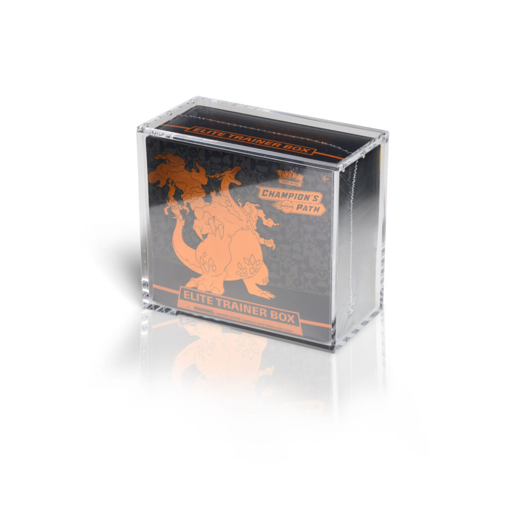 Caja Acrílica Magnética 6MM para ETB Pokémon | Protector Elite Trainer Box | The Acrylic Box