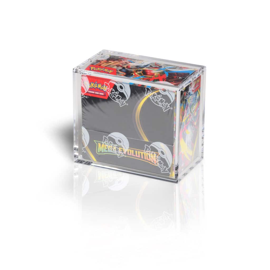 Caja Acrílica Magnética 6MM para Booster Box Pokémon (36 Sobres) | Protector Premium | The Acrylic Box