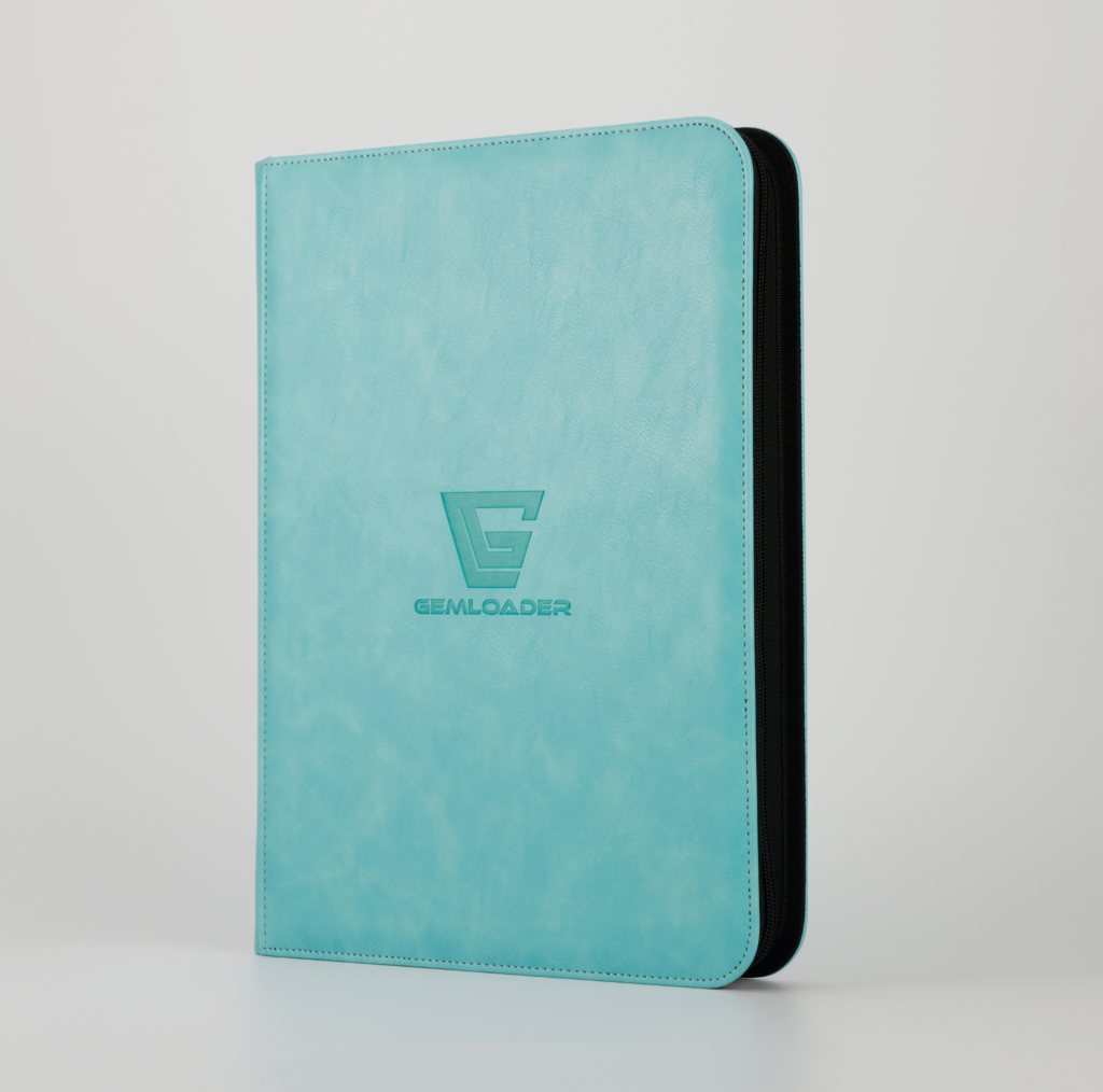 Binder 360 Cartas Azul Tiffany
