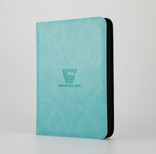 Binder 360 Cartas Azul Tiffany