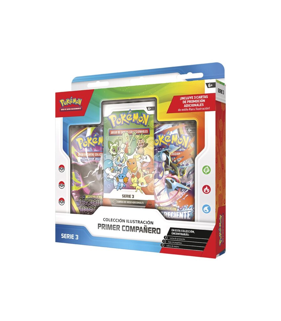 First Partner Illustration Collection Serie 3 – Primer Compañero | Pokémon TCG | Español